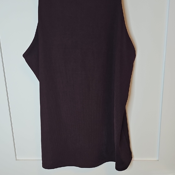 a new day Dark Purple Tank Top - Picture 3 of 7